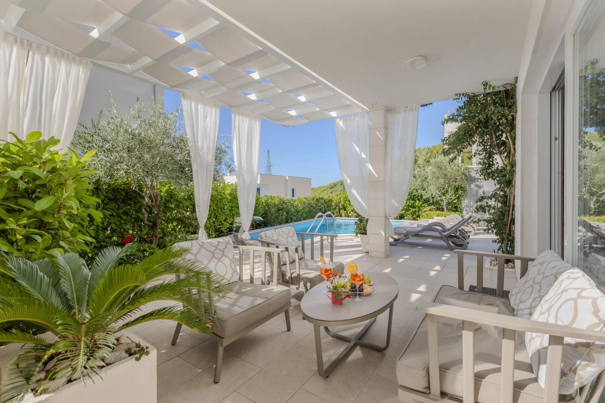 Villa Luka Makarska Bagian luar foto