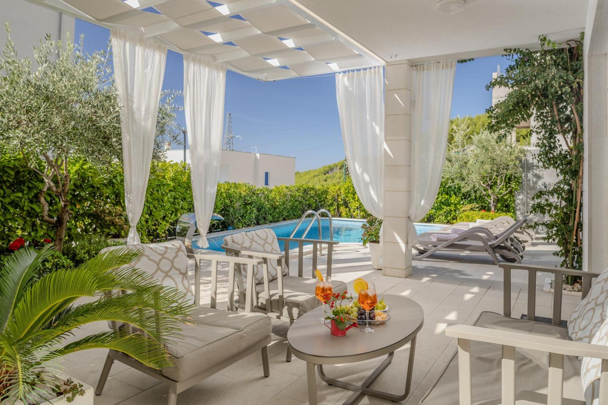 Villa Luka Makarska Bagian luar foto