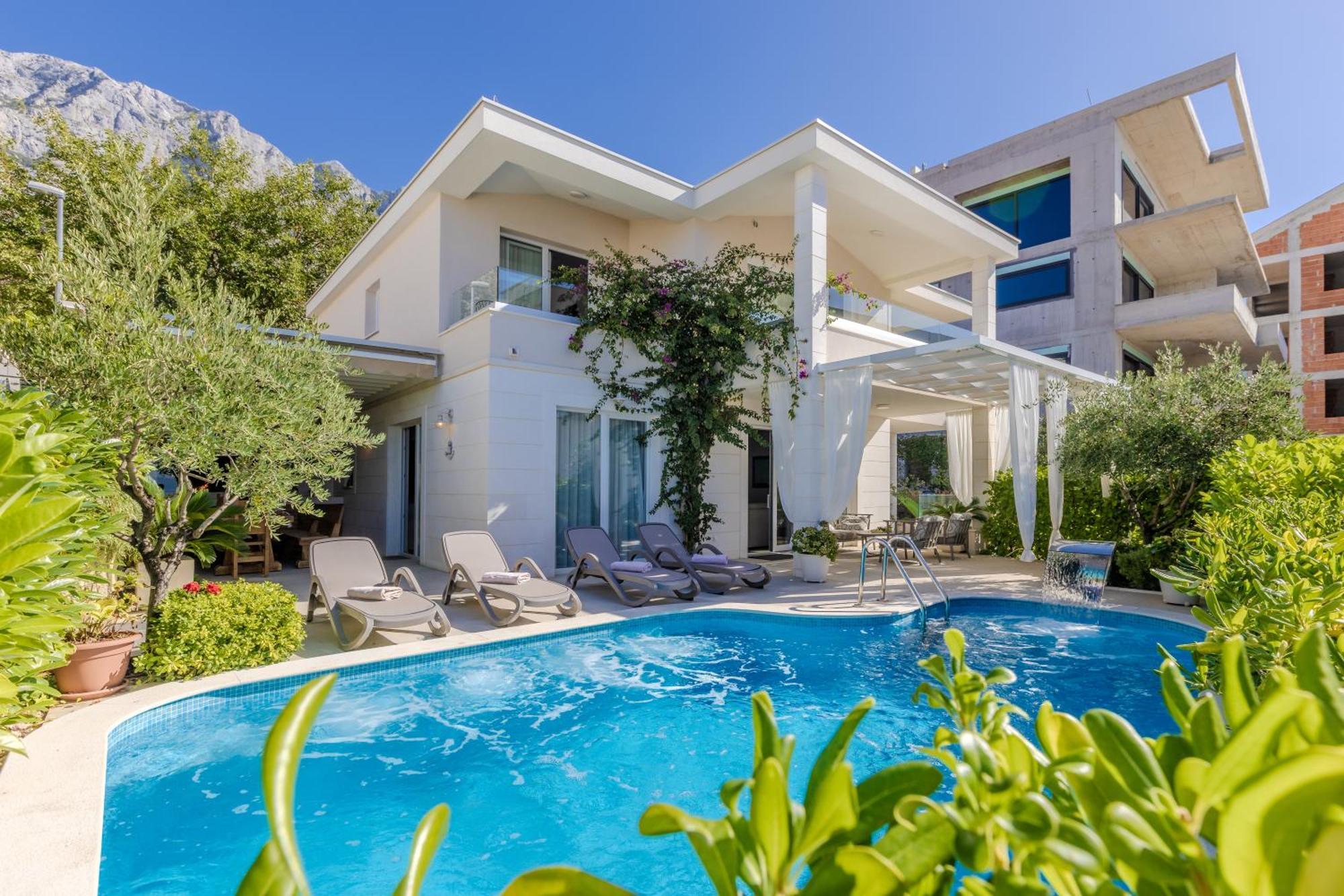Villa Luka Makarska Bagian luar foto