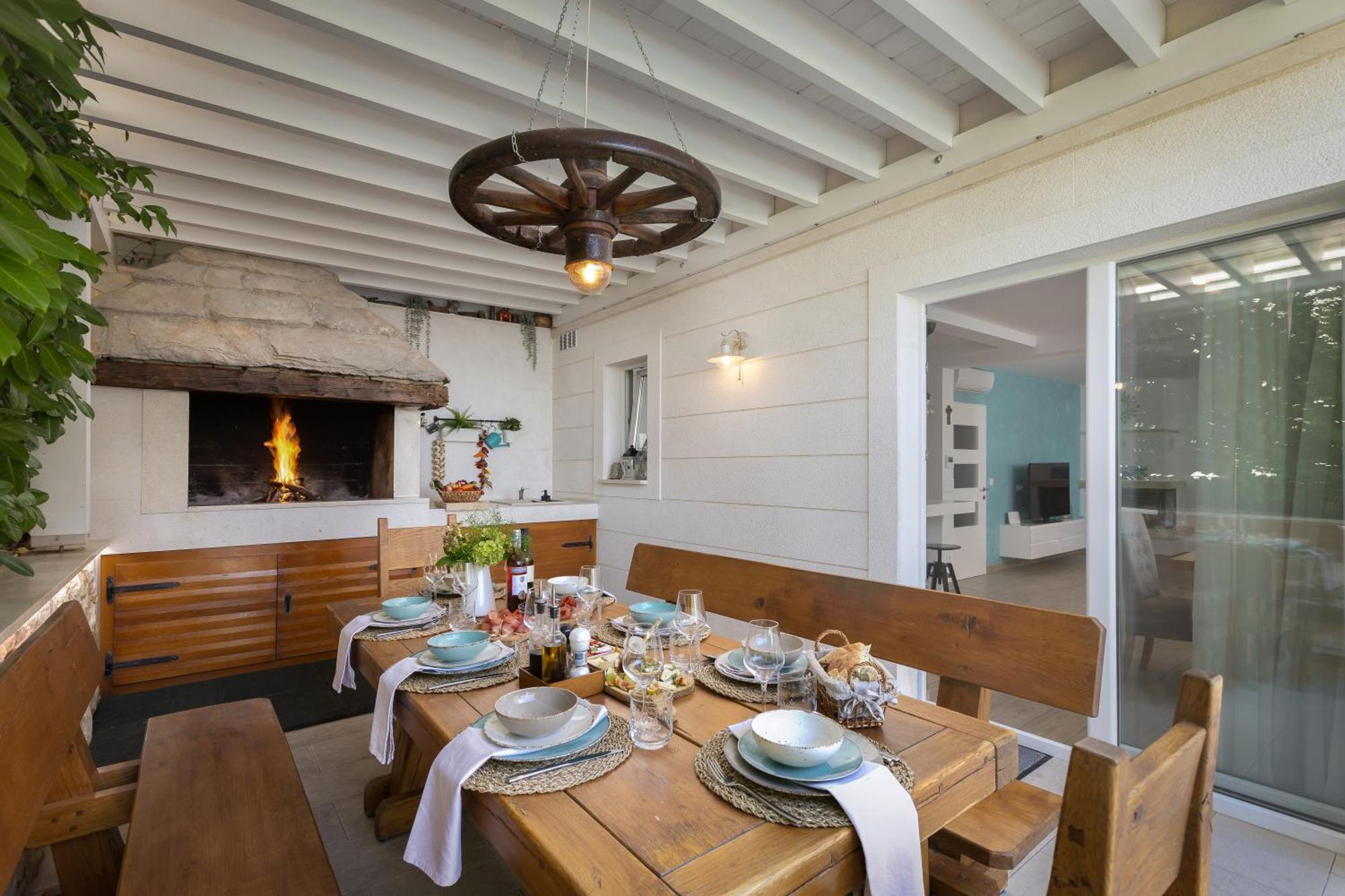Villa Luka Makarska Bagian luar foto